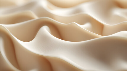 Obraz premium Fluid Waves: Abstract Light and Shadow Play on a Textured Surface. Serene and calming visual texture.