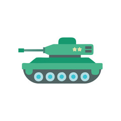 Fototapeta premium Distinctive Military Tank Icon for Advertising Use