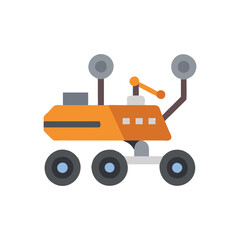  Mars Rover Icon for Planetary Exploration