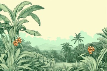 Fruits land landscape outdoors.