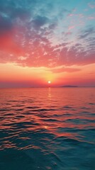 Obraz premium Sea and sky outdoors horizon nature.