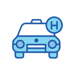  Hydrogen Car Icon for Future Transport Solutions