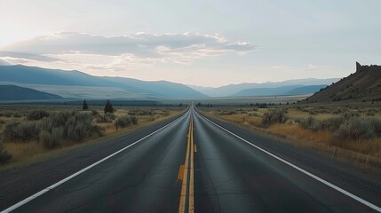 Naklejka premium High resolution road background