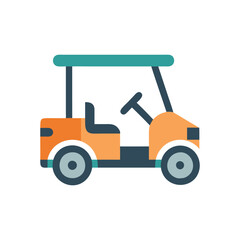  Golf Cart Icon for Leisure Transport