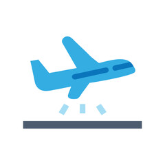  Flight Landing Icon for Air Travel Safety
