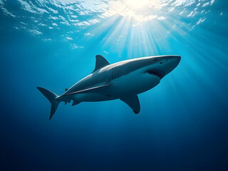 Small Fish with Ambitions of a Big Shark - Business Concept