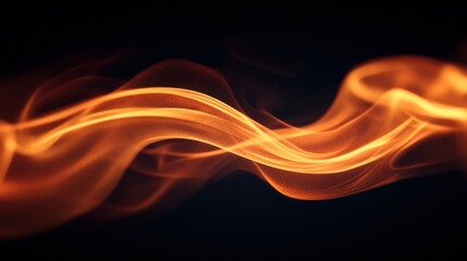 Flames flicker and dance against a dark backdrop, creating an intense and dramatic visual effect that captivates the viewer's attention.