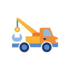  Crane Truck Icon for Construction Projects