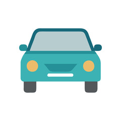  Vector Icon of Stylish Car Design