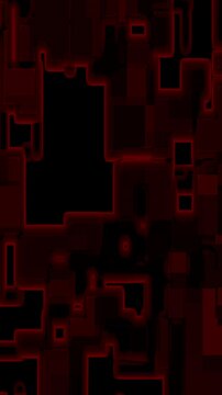 Dise&ntilde;o abstracto rojo y negro adecuado para fondos, banners y proyectos de arte digital con una est&eacute;tica moderna y atrevida.