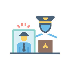  Airport Security Icon for Travel Safety