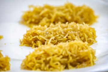 Traditional Brazilian coconut candy prepared using the classic method