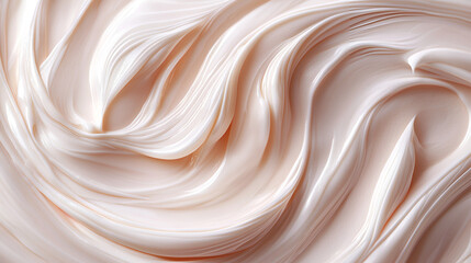 Elegant swirls of soft, creamy texture create a soothing visual experience, inviting calmness and tranquility.