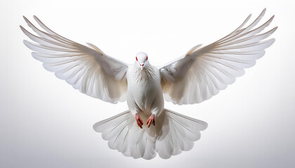 Obraz premium Great White Dove of Freedom