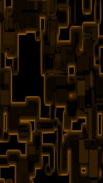 Dise&ntilde;o geom&eacute;trico abstracto negro y dorado para conceptos modernos y de lujo, ideal para fondos, branding y proyectos de dise&ntilde;o de alta gama.