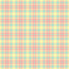 Trim seamless vector textile, stylish fabric plaid tartan. Hippy pattern check texture background in light and red colors.
