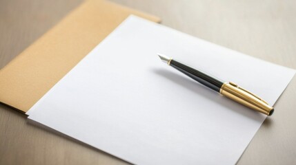 Resignation letter on a desk with a planner and pen. Featuring career change and clarity