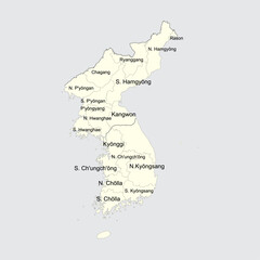 North Korea administrative provinces