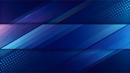 Abstract Blue Diagonal Stripes Background