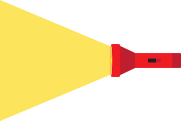 Red Flash, Electric Light, Flashlight, Light, torch icon.