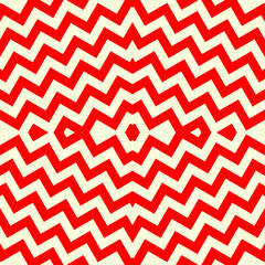 Optical ornament. Seamless pattern. Geometrical backdrop. Op art background. Geometric wallpaper. Modern motif. Digital paper. Linear textile print. Web design. Abstract image. Vector work.