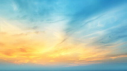 Fototapeta premium sunset sky and clouds