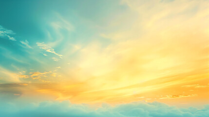 Obraz premium sunset sky and clouds