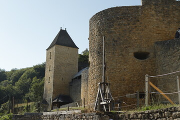 CASTILLO DE CASTELNAUD, FRANCIAA. EUROPA. 
