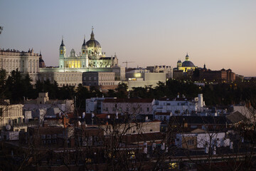 Fototapeta premium Vista de Madrid