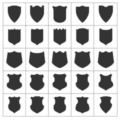  ribbon banners set. Big ribbons set. Ribbons collection isolated on a white background. Royal ribbons set for promotion design. Vector graphic.