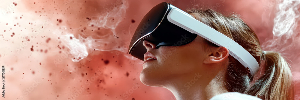 Aufkleber Exploring Generative Reality Through Immersive Virtual Experiences in a Creative Environment