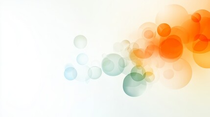 Abstract background with colorful circles modern and creative design for various applications