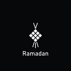 Simple Ramadhan Icon for Festive and Religious Designs