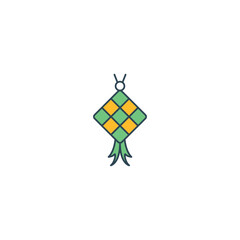 Simple Ramadhan Icon for Festive and Religious Designs