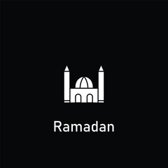 Simple Ramadhan Icon for Festive and Religious Designs