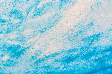 Blue abstract painted pastel aquarel watercolor background