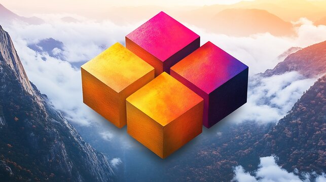 Minimalist tech startup logo with transparent background for seamless placement on promotional materials