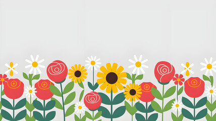 Fototapeta premium A very good and popular graphic design flower