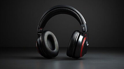 Modern headset icon isolated on a transparent background perfect for customer support gaming and communication apps