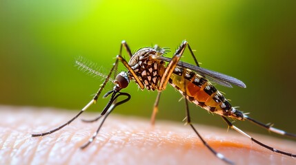 Fototapeta premium Insect Repellent Spray for Dengue Prevention