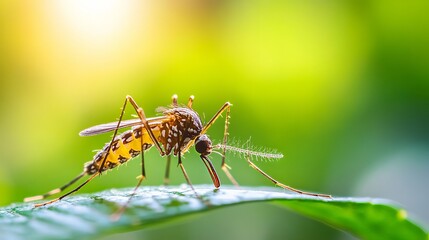 Naklejka premium Insect Repellent Spray for Dengue Prevention