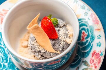 Food is any substance consumed to provide nutritional support for the body. It typically comes from plants, animals, or fungi and contains essential nutrients such as carbohydrates, proteins, fats, vi