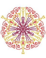 abstract floral ornament