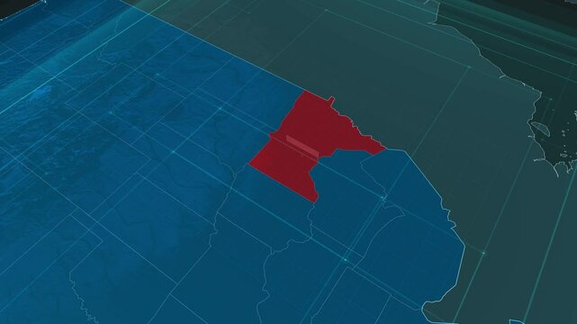 Zoom in to the map of Minnesota state, with text and textless