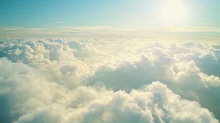 heaven cloud sky sunny bright for future wealth 