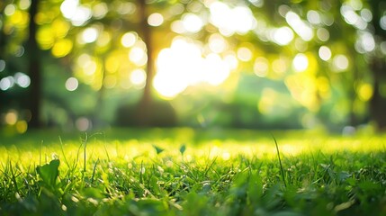Park outdoor landscape Park outdoor landscape. Summer abstract bokeh background ecology 