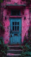 overgrown haunted house eerie silence high resolution hd picture