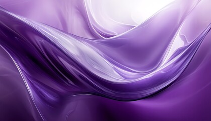Fototapeta premium Abstract Liquid Flow Purple