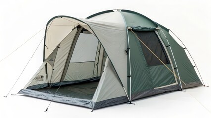 Dome Tent on White Background