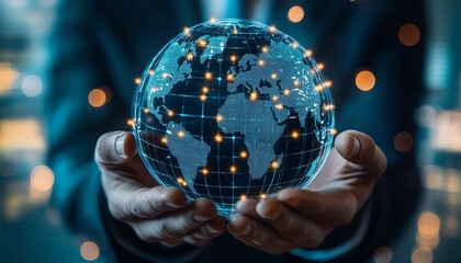 Fototapeta premium International recruitment through outsourced HR services